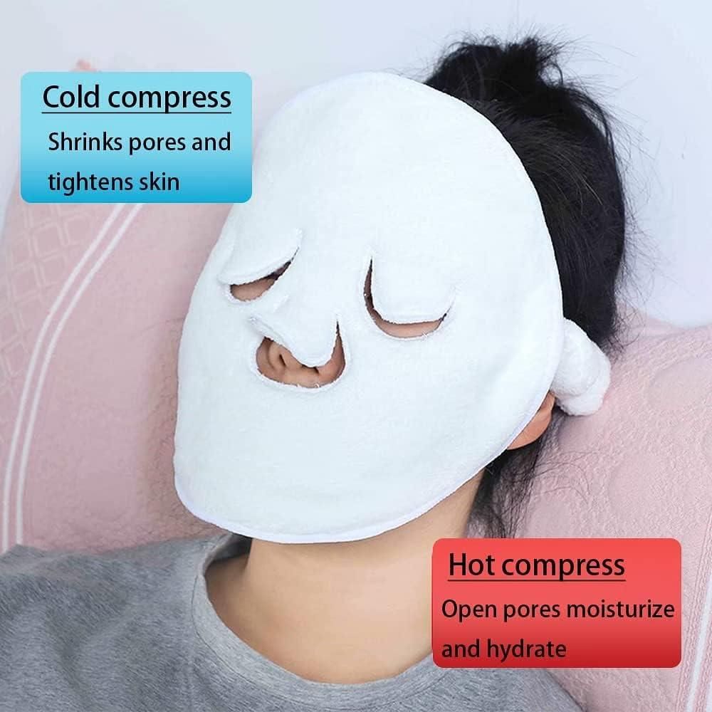 facial hot and cold compress soft mask