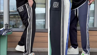 Mens Comfortable Striped Trackpants (Pack of 2)